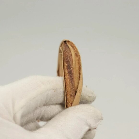 GUCCI Shoulder Bag Leather Beige Silver Auth bs27650 - Picture 9 of 16